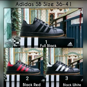Sepatu Adidas Sb Sepatu Sekolah Hitam Sepatu Adidas Superstar Sepatu Sekolah Anak Sd Smp Sma Tokopedia