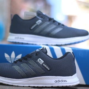 Sepatu Olahraga Adidas Neo Navy Tokopedia