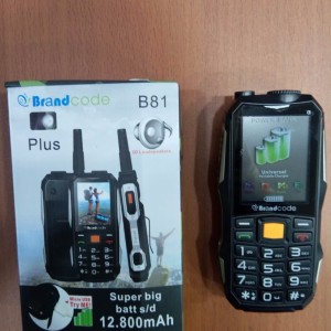 Brandcode B81 Plus 12 800 Mah Black Tokopedia