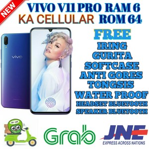 Vivo V11 Pro 6 64 New Segel Harga Reseler Modal Free Tongsis Tokopedia