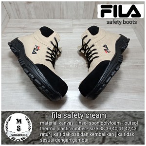 Sepatu Fila Boots Safety Tokopedia