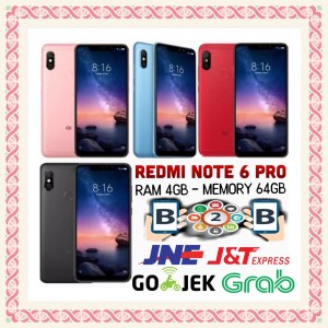 Xiaomi Redmi 6 Pro Ram 4gb Internal 64gb Garansi Distributor 1 Tahun Tokopedia