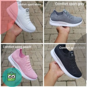 Mokka Import Sepatu Sneakers Wanita Tokopedia