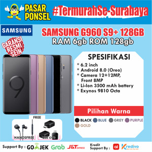 Samsung Galaxy S9 Plus 128gb Lilac Purple Garansi 1 Tahun Tokopedia