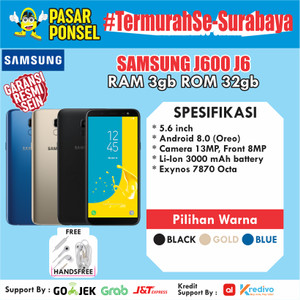 Hp Samsung Galaxy J6 Tokopedia