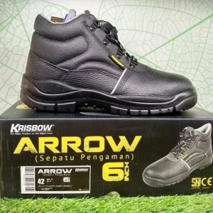 Sepatu Septi 6inc Krisbow Arrow Sepatu Pengaman Tokopedia