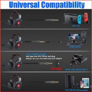 Headset Headphone Earphone Gaming Onikuma K8 Rgb Untuk Smartphone Dan Pc Pubg Fortnite Tokopedia