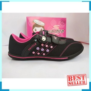 Sepatu Santica Akina Sepatu Sekolah Anak Perempuan Sd Tk Sepatu Kets Tokopedia