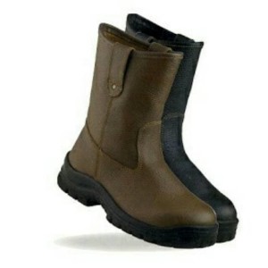 Sepatu Safety Krushers Texas Coklat Tokopedia