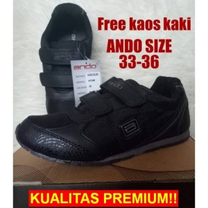 Sepatu Sekolah Ando V Kool Tali Sepatu Anak Perempuan Sepatu Sekolah Sd Sepatu Kets Tokopedia