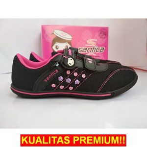 Sepatu Santica Akina Sepatu Sekolah Anak Perempuan Sd Tk Sepatu Kets Tokopedia