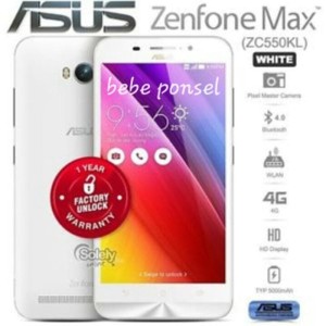 Zenfone Max 2 Zc550kl 4g Lte 5000mah Ram 2gb Imternal 32gb Tokopedia