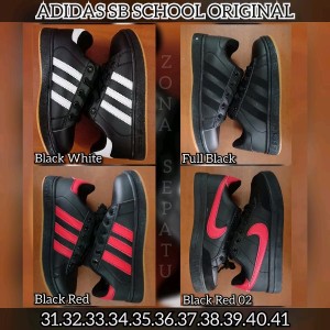 Sepatu Adidas Sb Sepatu Sekolah Hitam Sepatu Adidas Superstar Sepatu Sekolah Anak Sd Smp Sma Tokopedia