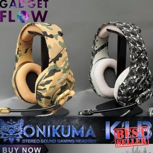 Headset Headphone Earphone Gaming Onikuma K8 Rgb Untuk Smartphone Dan Pc Pubg Fortnite Tokopedia