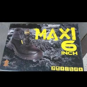 Sepatu Safety Asli Merk Krisbow Type Maxi Tinggi 6inch Tokopedia