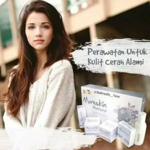 Moreskin Nature 1 Paket Kosmetik Ori Asli Resmi Nasa Tokopedia