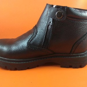 Sepatu Safety Boyken Resleting Kulit Asli Berkualitas Harga Terjangkau Tokopedia