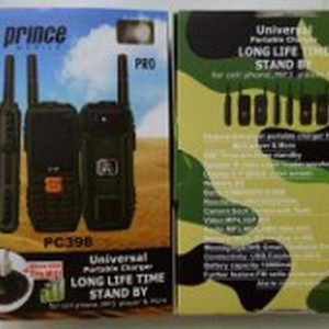 Hp Outdoor Prince Pc398 Pro Multifungsi Bisa Power Bank Batre 10rb Mah New Tokopedia