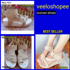 Sandal Sepatu Wedges Tali Tokopedia