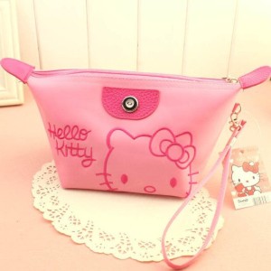 Dompet Kosmetik Bordir Gambar Hellokitty Tokopedia