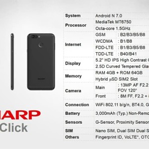 Sharp A Click Ram 4gb Internal 64gb Garansi Resmi Tokopedia