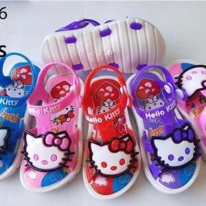 Sepatu Sandal Anak Perempuan Hello Kitty Tokopedia