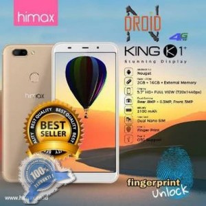 Himax M24s King K1 Plus 4g Ram 2gb Rom 16gb Finger Print Tokopedia