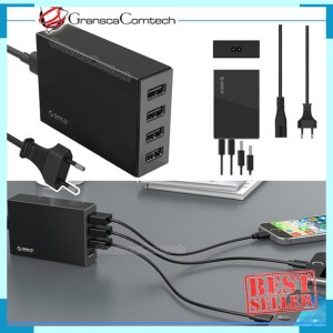 Usb Travel Desktop Charger Station Orico 4 Port Hp Smartphone Tablet Gadget Tokopedia