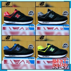 Sepatu Anak New Balance Sekolah Kids Ukuran 33 37 Tokopedia