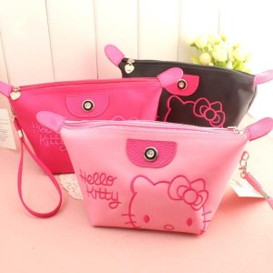 Dompet Kosmetik Bordir Gambar Hellokitty Tokopedia