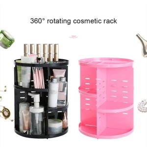 Rak Kosmetik Bulat Putar 360 Model C1100 Putih Tokopedia
