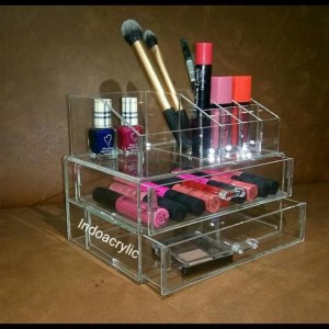 Acrylic Organizer Kosmetik 02 Tokopedia