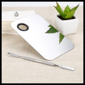Promo Set Mixing Palette Spatula Makeup Palet Kosmetik Stainless Steel Tokopedia
