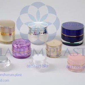Pot Jar Kosmetik A20 Acrylic Pink 5gr Tokopedia