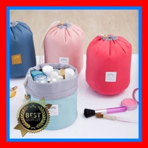 Tas Kosmetik Serbaguna Tas Kosmetik Travel Rose Pink Tokopedia