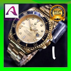 Jam Tangan Pria Rolex Submariner Super Mewah Elegant Swiss Made Tokopedia