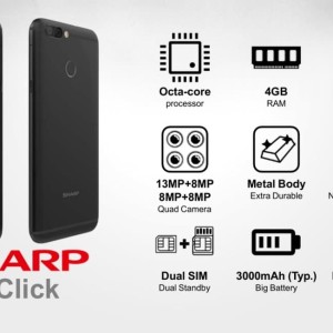 Sharp A Click Ram 4gb Internal 64gb Garansi Resmi Tokopedia