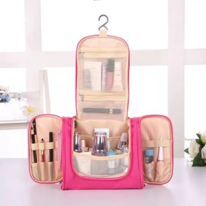 Tas Mandi Serbaguna Tas Travel Kosmetik Skincare Gantung Organizer Navy Tokopedia