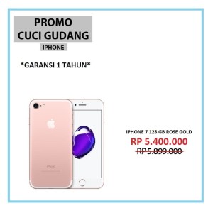 Iphone 7 128gb Garansi Distributor Tokopedia