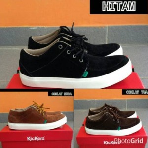 Sepatu Kickers Suede Low Tokopedia