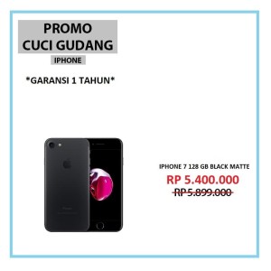 Iphone 7 128gb Garansi Distributor Tokopedia