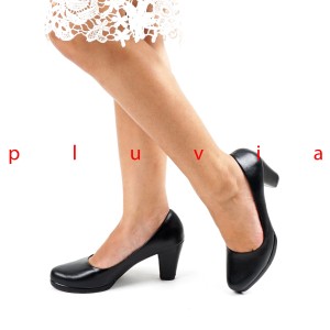 Sepatu Pantofel Wanita Hitam Tokopedia