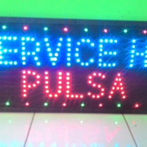 Led Sign Papan Lampu Service Hp Tokopedia