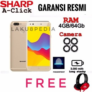 Sharp A Click Ram 4gb Internal 64gb Garansi Resmi Tokopedia
