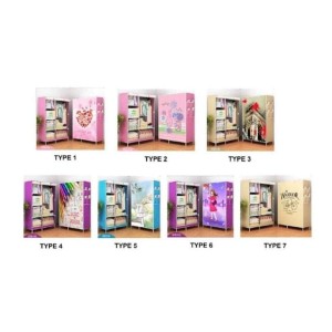 Lemari Baju Pakaian Kain Kode 94858484 Tokopedia