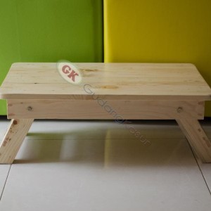 Meja Laptop Lipat Kokoh Kayu Jati Belanda Untuk Lesehan 55x35cm Tokopedia