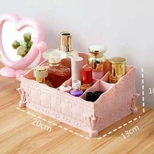 Rak Kosmetik Shabby Chick Desktop Storage Makeup 645 Tokopedia