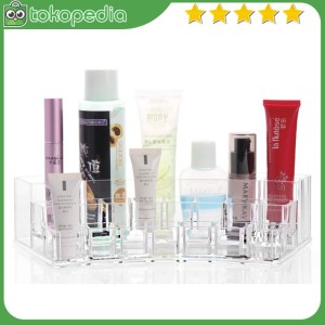 Tp038 Tempat Kosmetik Lipstik Akrilik 1 4 Lingkaran Cosmetic Organizer Tokopedia