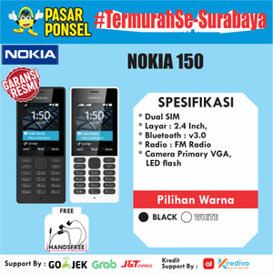 Nokia 150 New Garansi Resmi 1 Tahun Tokopedia