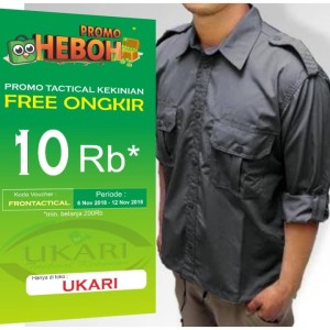 Kemeja Pdl Kemeja Lapangan Baju Kemeja Outdoor Tokopedia